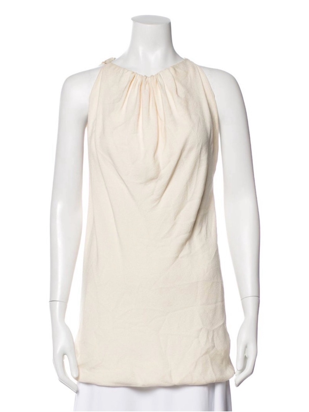 Rick Owens Peach Halter-style Top, SS 2015 “Faun” collection